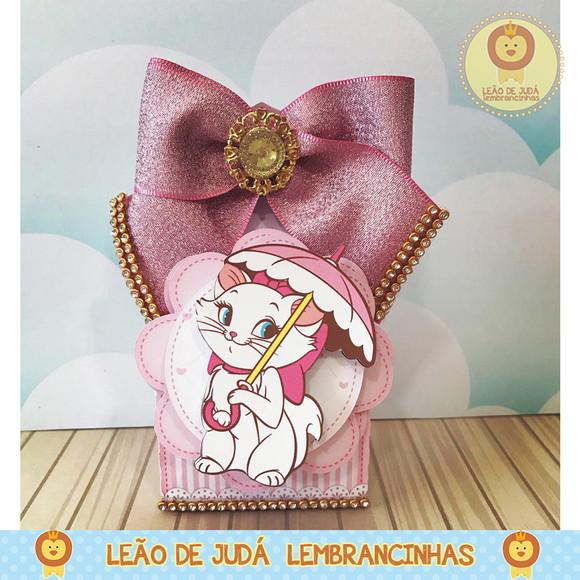 Caixinha para Festa Tema Gatinha Marie