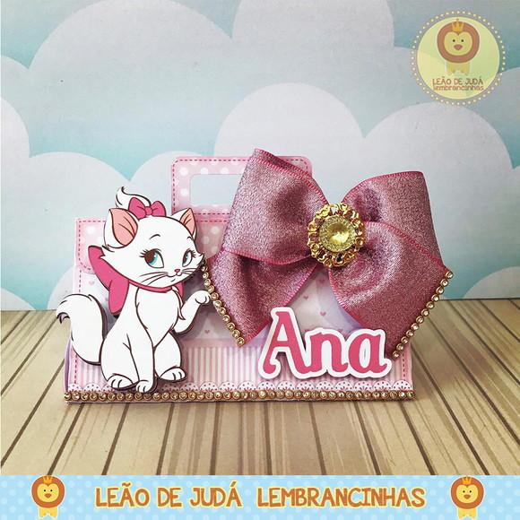 Caixinha para Festa Tema Gatinha Marie