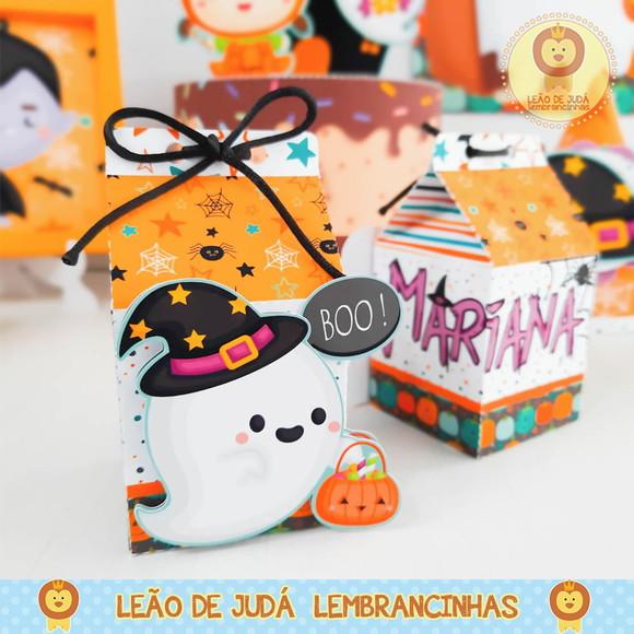 Caixinha para festa tema halloween