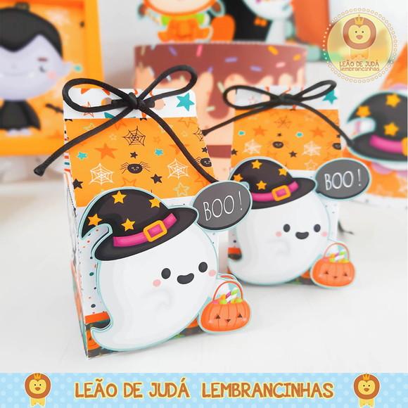 Caixinha para festa tema halloween