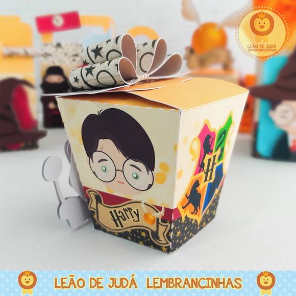 Caixinha para festa tema harry potter