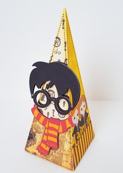 Caixinha para Festa Tema Harry Potter
