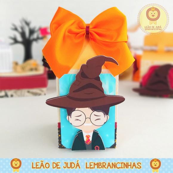 Caixinha para Festa Tema Harry Potter