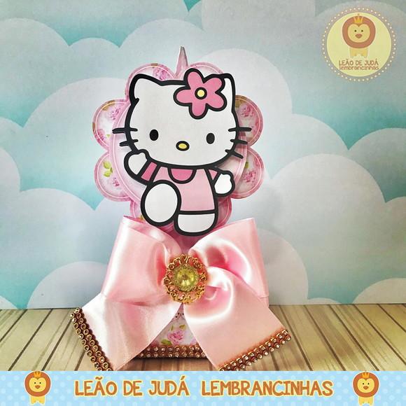 Caixinha para Festa Tema Hello Kitty