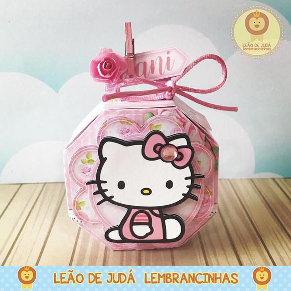 Caixinha para Festa Tema Hello Kitty