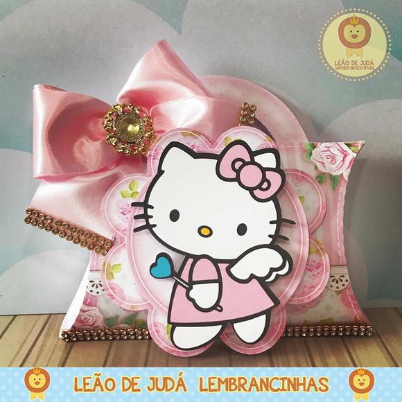 Caixinha para Festa Tema Hello Kitty