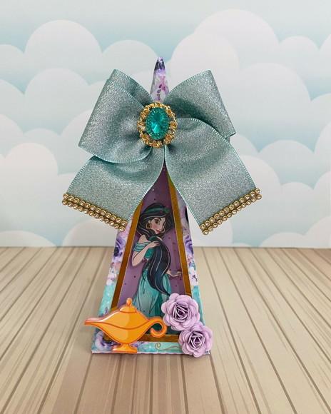 Caixinha para Festa Tema Jasmine