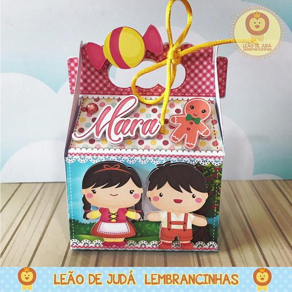 Caixinha para festa tema joão e maria
