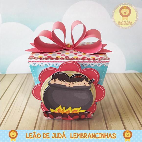 Caixinha para festa tema joão e maria