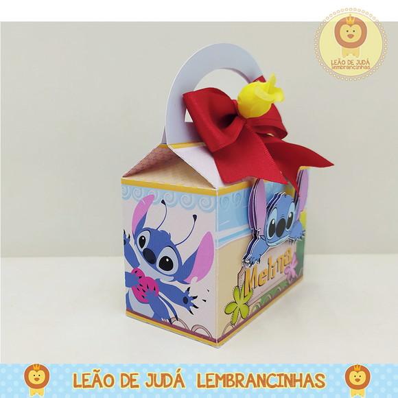 Caixinha para festa tema lilo stitch