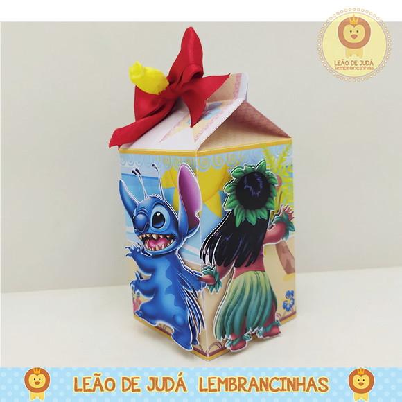 Caixinha para Festa Tema Lilo Stitch