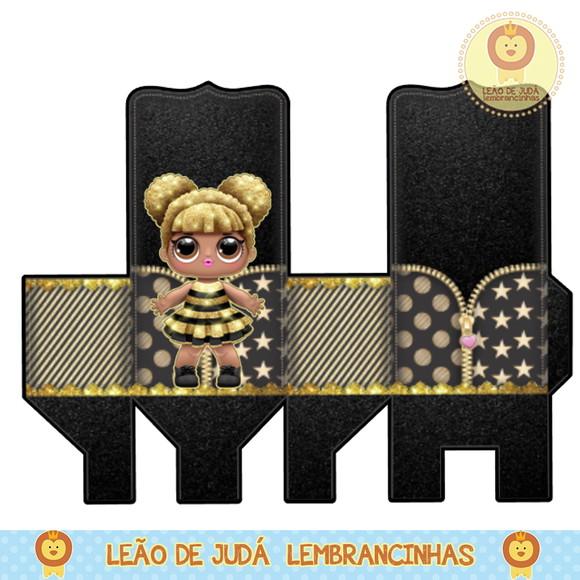Caixinha para Festa Tema Lol Queen Bee