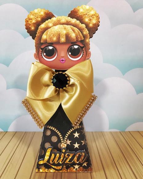 Caixinha para Festa Tema Lol Queen Bee