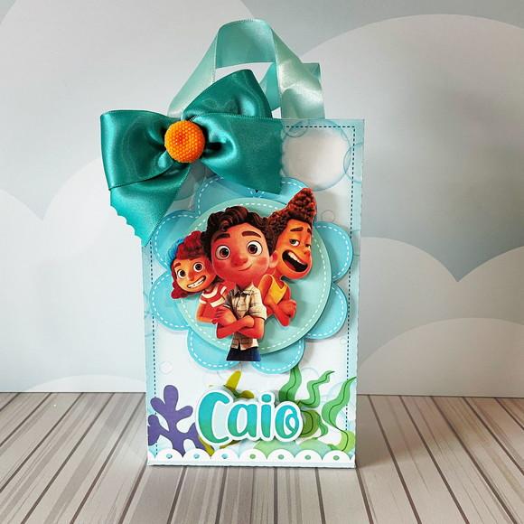 Caixinha para festa tema Luca