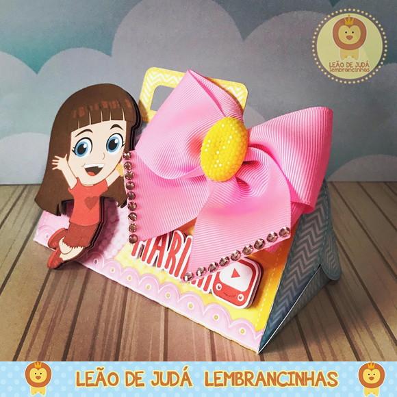 Caixinha para festa tema lucas neto
