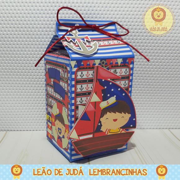 Caixinha para festa tema marinheiro
