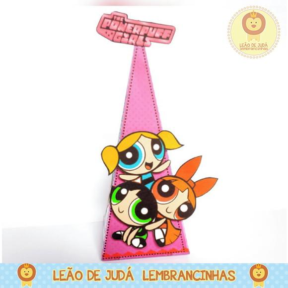 Caixinha para festa tema meninas super poderosas