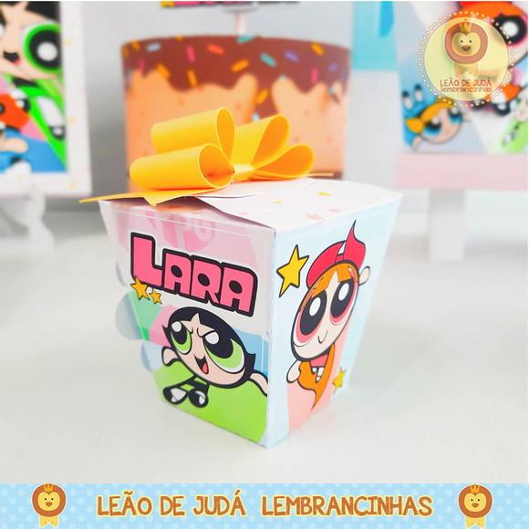 Caixinha para Festa Tema Meninas Super Poderosas