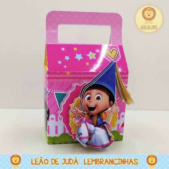 Caixinha para festa tema Meu malvado favorito