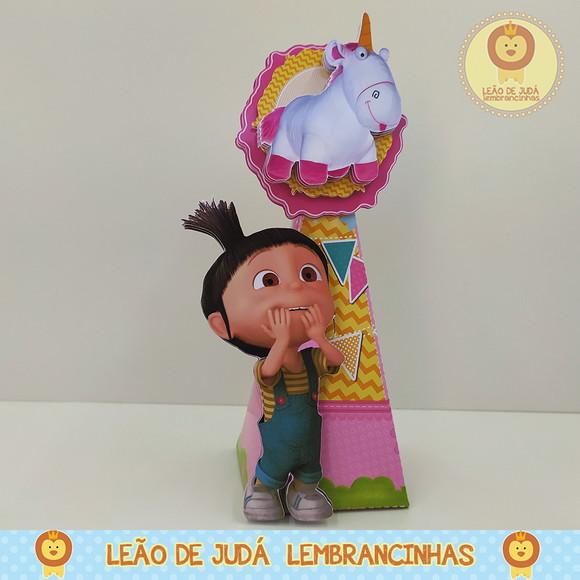 Caixinha para festa tema Meu malvado favorito