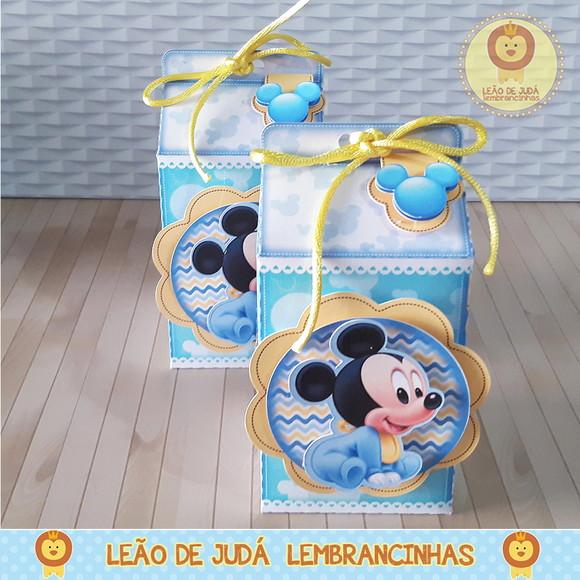 Caixinha para festa tema mickey