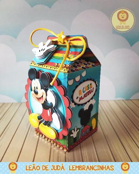 Caixinha para festa tema mickey