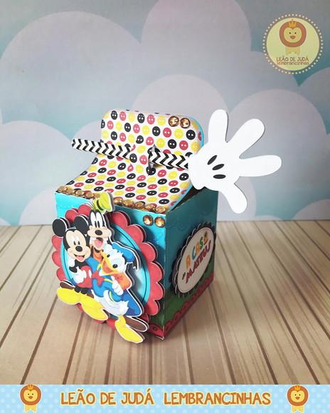Caixinha para festa tema mickey