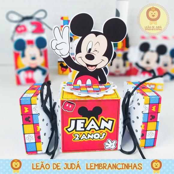 Caixinha para festa tema mickey
