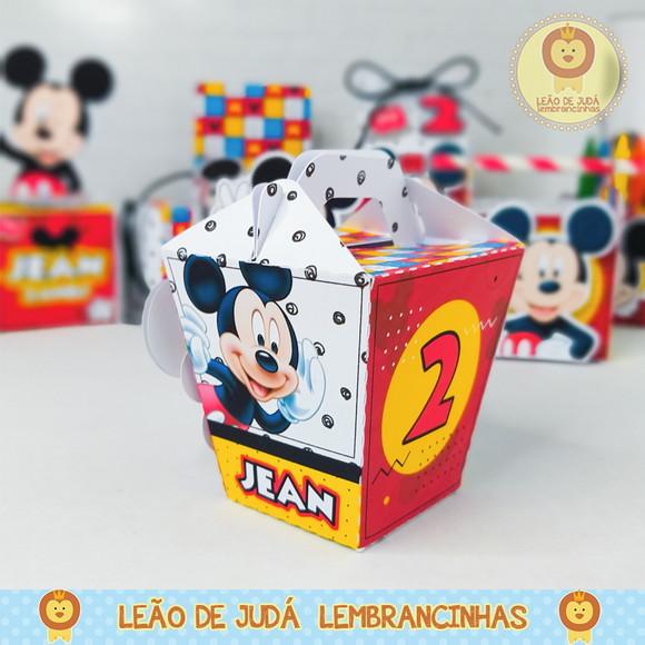 Caixinha para festa tema mickey