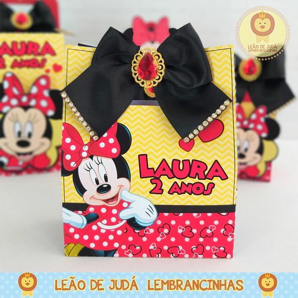 Caixinha para festa tema minnie