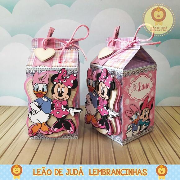 Caixinha para festa tema minnie