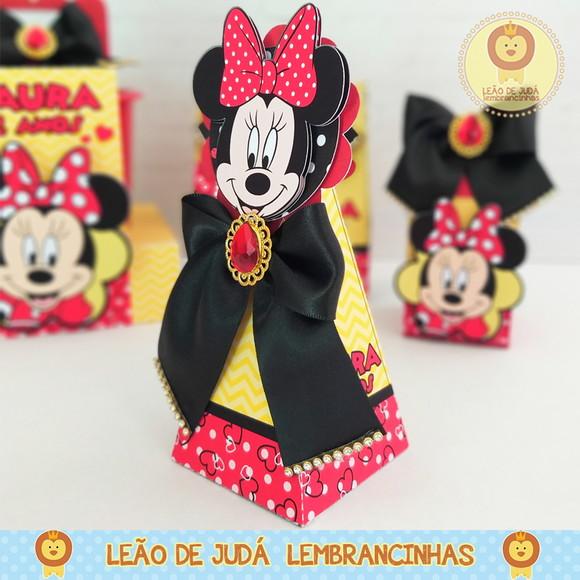 Caixinha para festa tema minnie