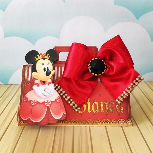 Caixinha para Festa Tema Minnie Realeza