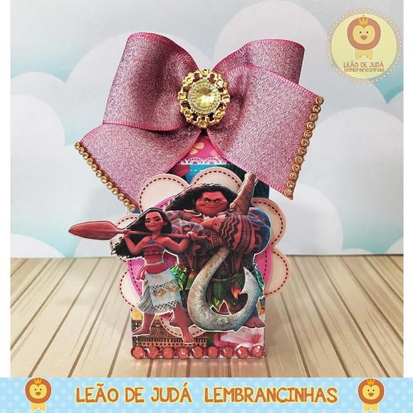 Caixinha para festa tema moana