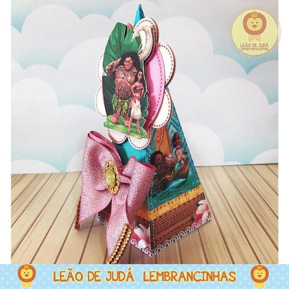 Caixinha para festa tema moana