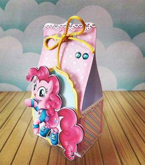 Caixinha para Festa Tema My Little Pony