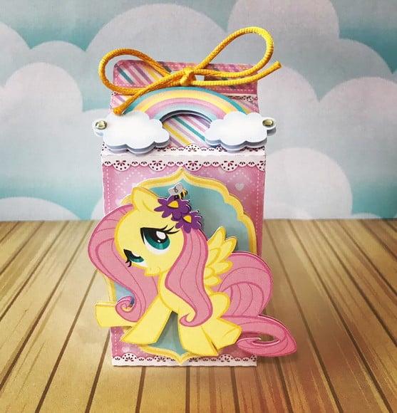 Caixinha para Festa Tema My Little Pony
