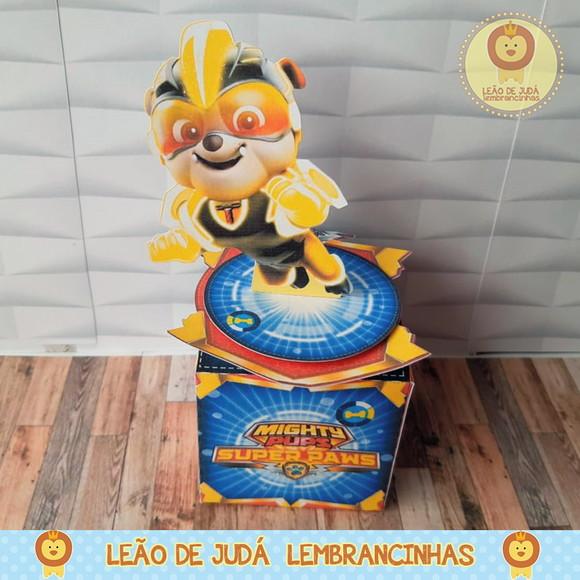 Caixinha para festa tema patrulha canina