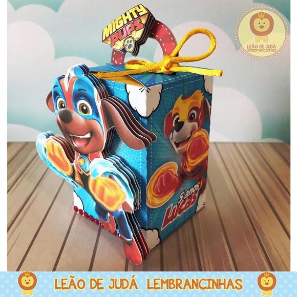 Caixinha para festa tema patrulha canina
