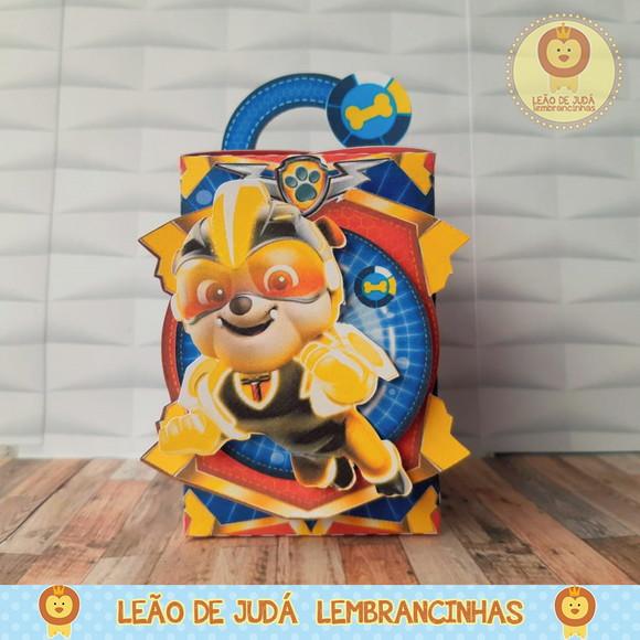 Caixinha para festa tema patrulha canina
