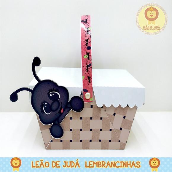 Caixinha para festa tema picnic