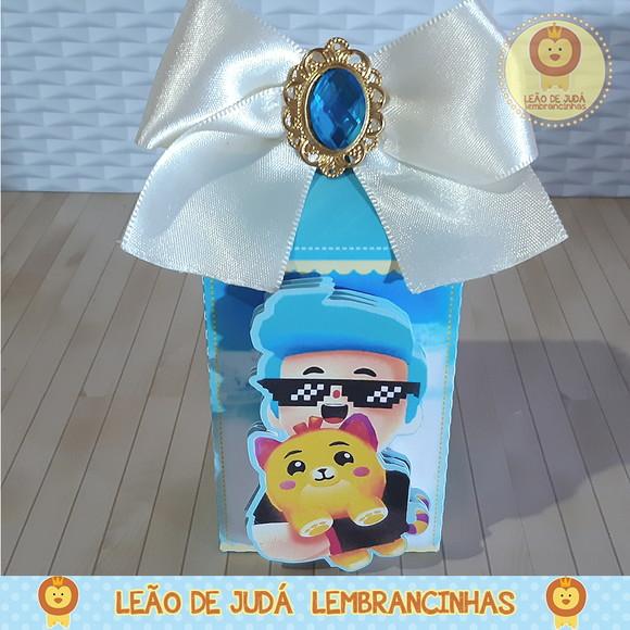 Caixinha para festa tema pk xd