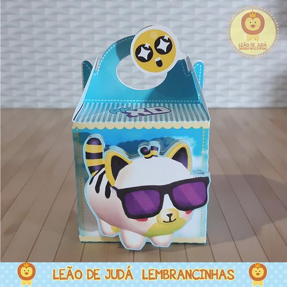 Caixinha para festa tema pk xd