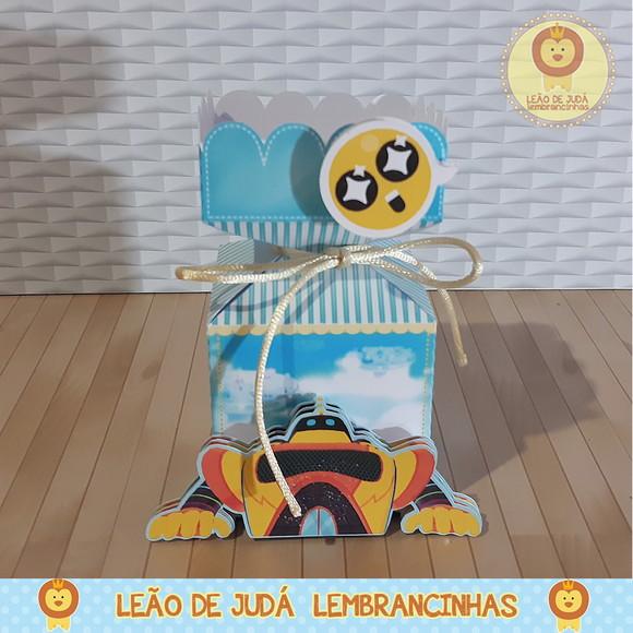 Caixinha para festa tema pk xd