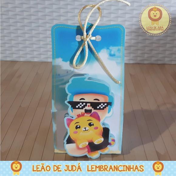 Caixinha para festa tema pk xd