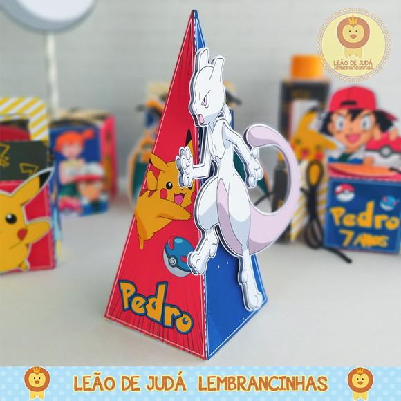 Caixinha para festa tema pokémon