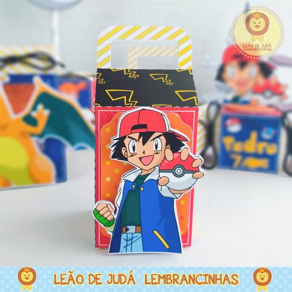 Caixinha para Festa Tema Pokémon