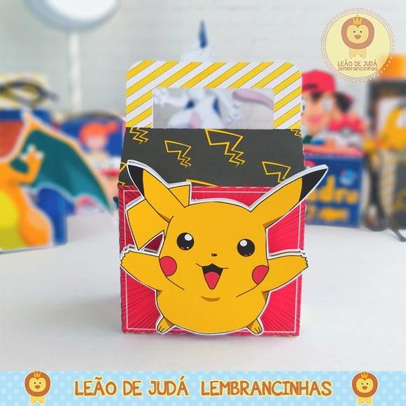 Caixinha para Festa Tema Pokémon
