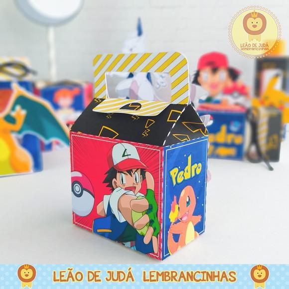 Caixinha para Festa Tema Pokémon