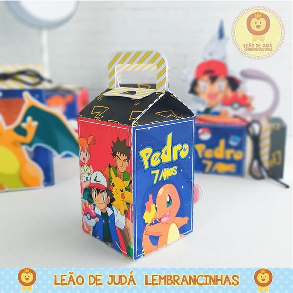 Caixinha para Festa Tema Pokémon